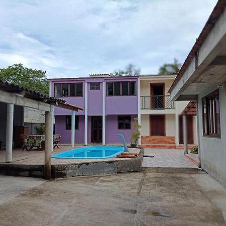 Casa Roxa Com Piscina Em Condominio Araquari Exterior photo