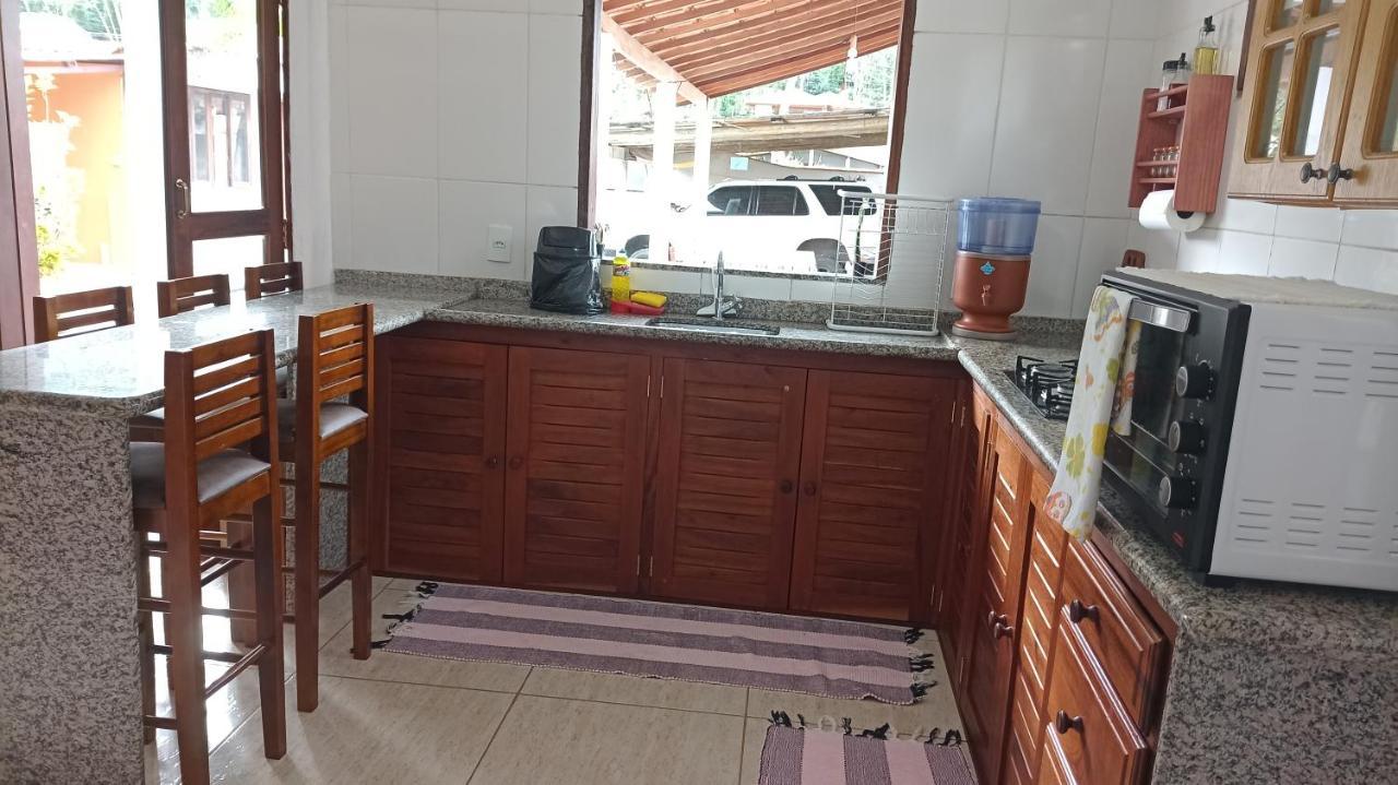 Casa Roxa Com Piscina Em Condominio Araquari Exterior photo