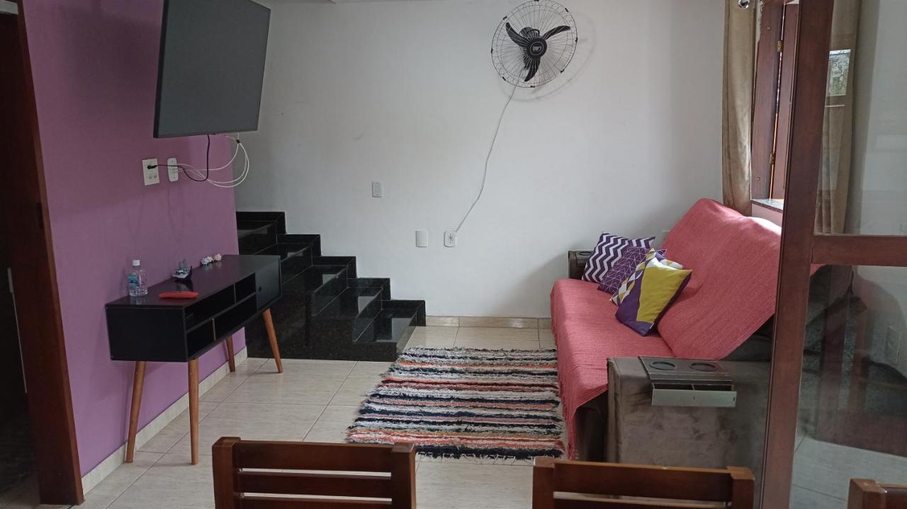 Casa Roxa Com Piscina Em Condominio Araquari Exterior photo